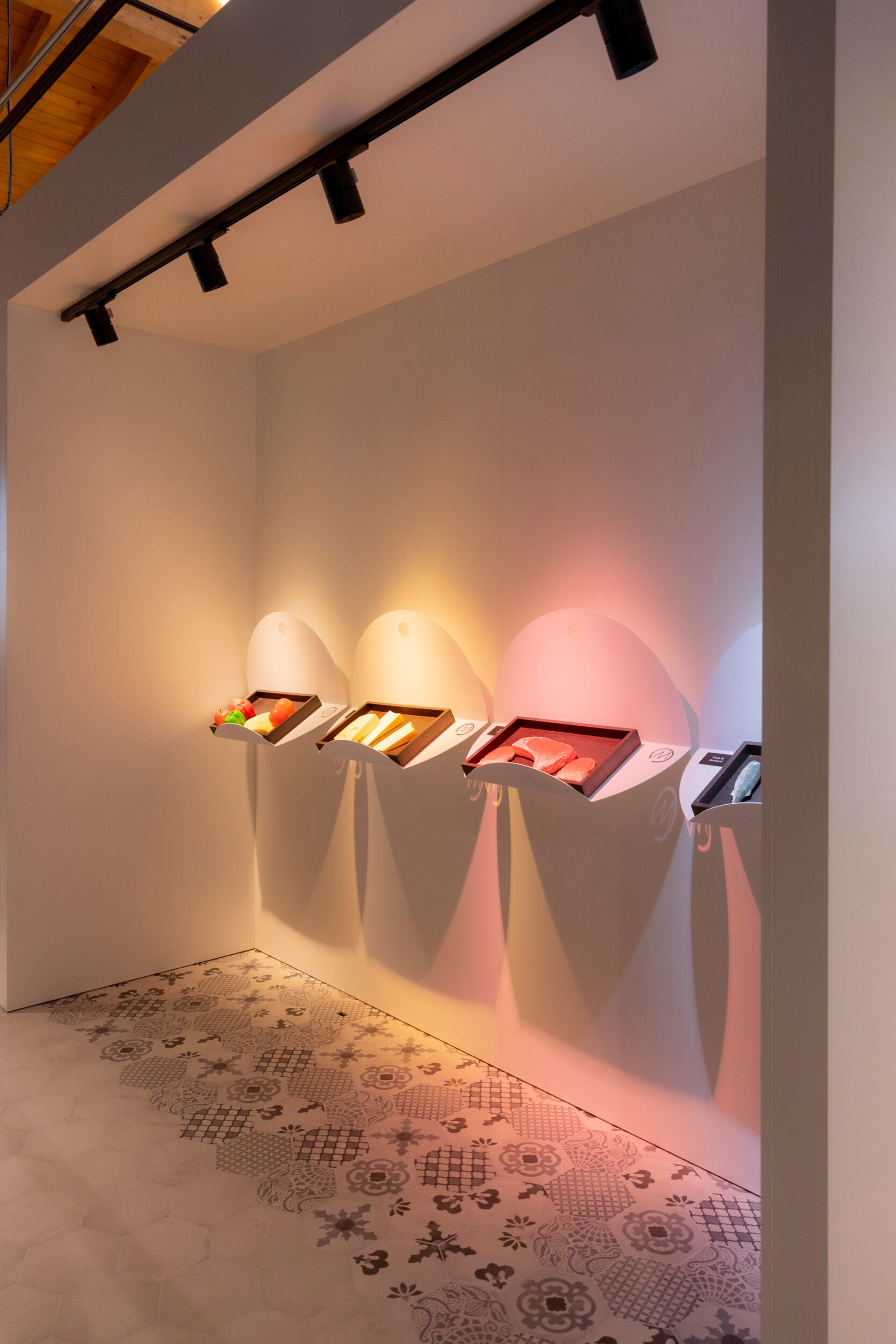Storeconcept InspiringDays2026 Licht bei Lebnsmitteln